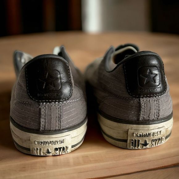 All Star Converse X John Varvatos Men’s Distressed Slip On Low Tops Size  8.5 - Picture 5 of 8